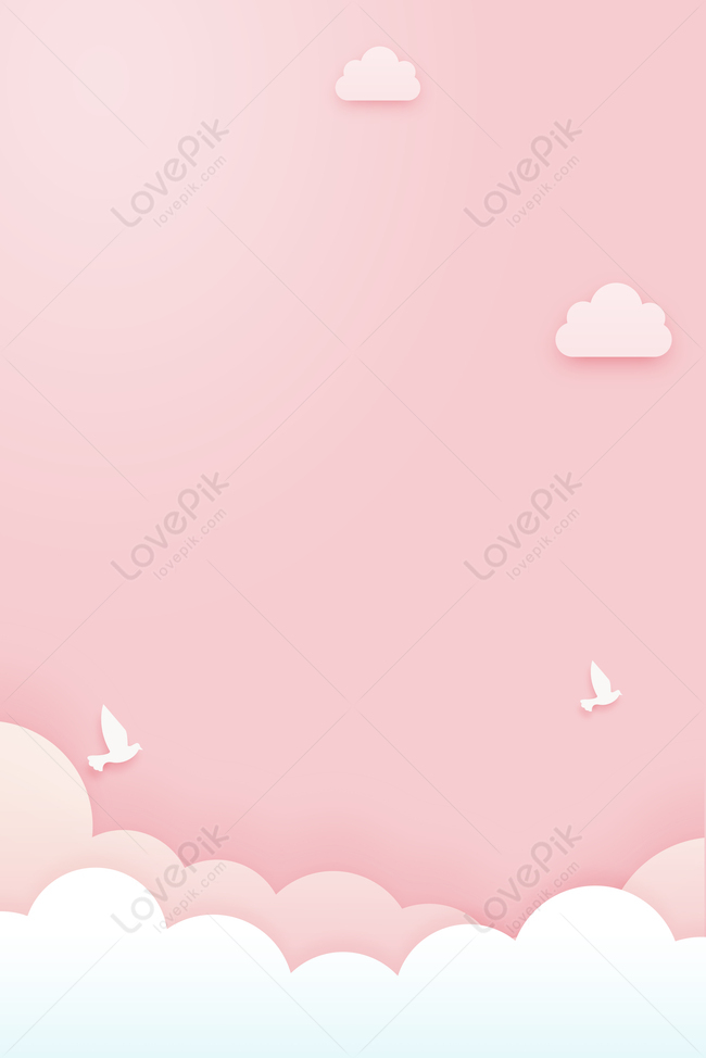 Hình nền cute màu hồng lãng mạn và thơ mộng cho bạn gái