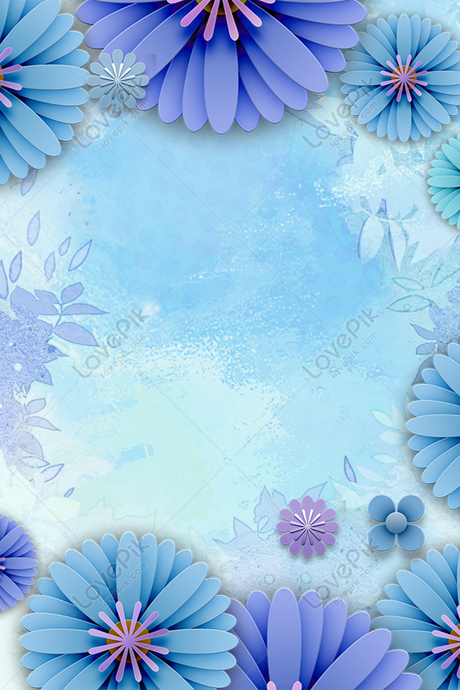 Fresh Flower Border Theme Poster Download Free | Poster Background Image on  Lovepik | 605765866
