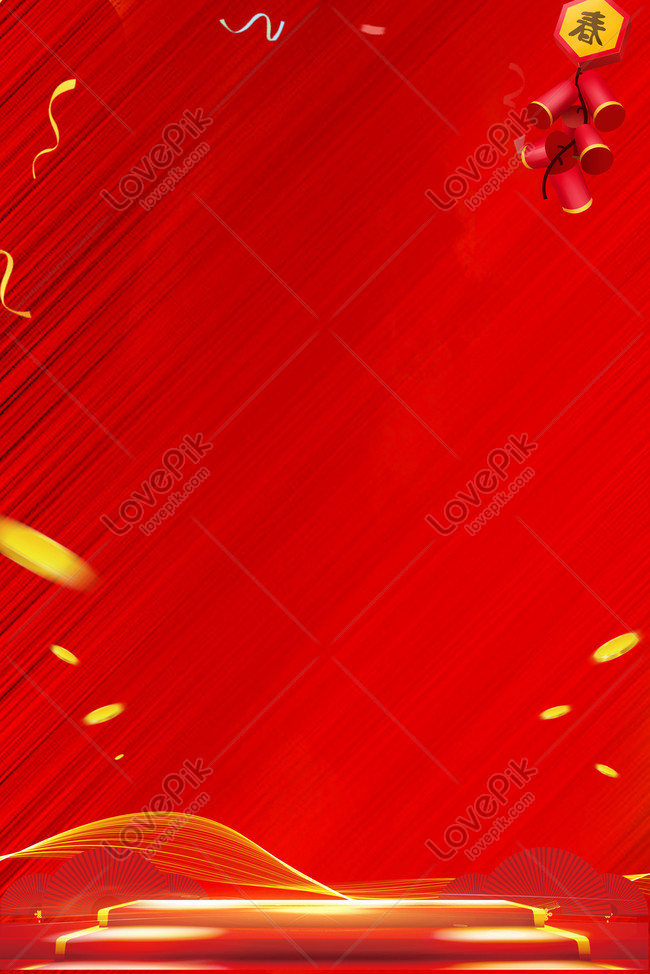 Grand Opening Stage Firecracker Red Poster Download Free | Poster Background  Image on Lovepik | 605804321