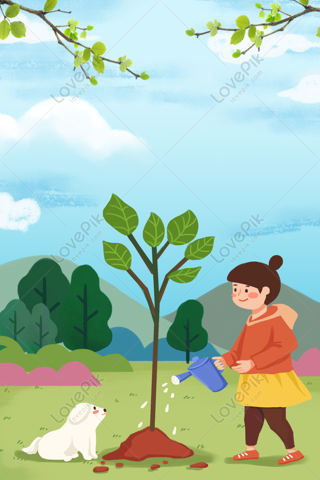 Hình Nền Áp Phích Quảng Cáo Sự Kiện Green Arbor Simple Day Day, HD và Nền  Cờ đẹp phim hoạt hình, màu xanh lá cây, đơn giản để Tải Xuống Miễn Phí -