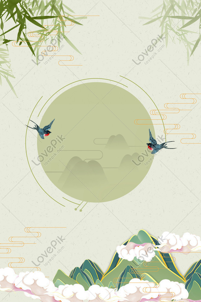 Green Fresh Art Advertising Background Download Free | Poster ...