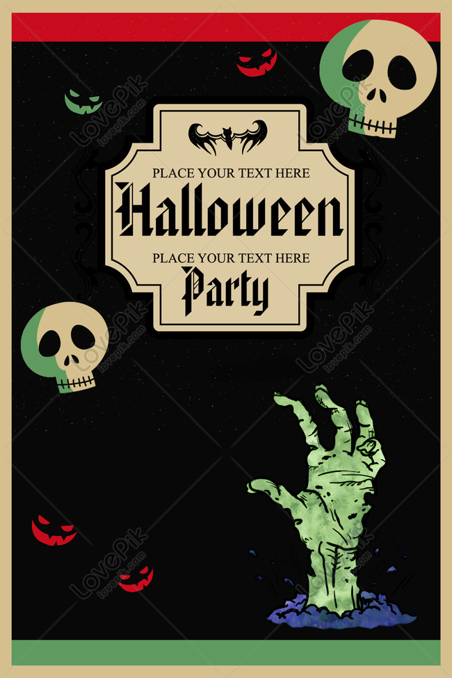 Halloween American Vintage Taro Poster Download Free | Poster ...