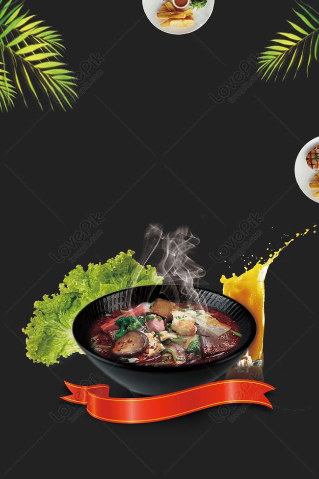 Hot Pot Restaurant Opening Poster Background Download Free | Poster  Background Image on Lovepik | 605719572