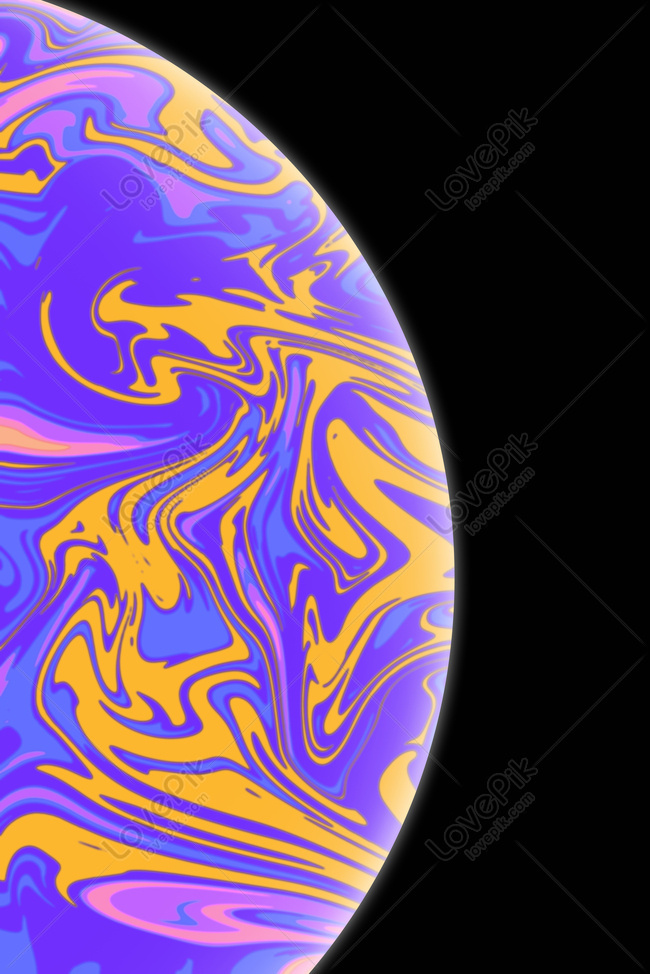 Iphonexs Apple Wallpaper Simple Paint Wind Blue Purple Orange Download Free  | Poster Background Image on Lovepik | 605720787