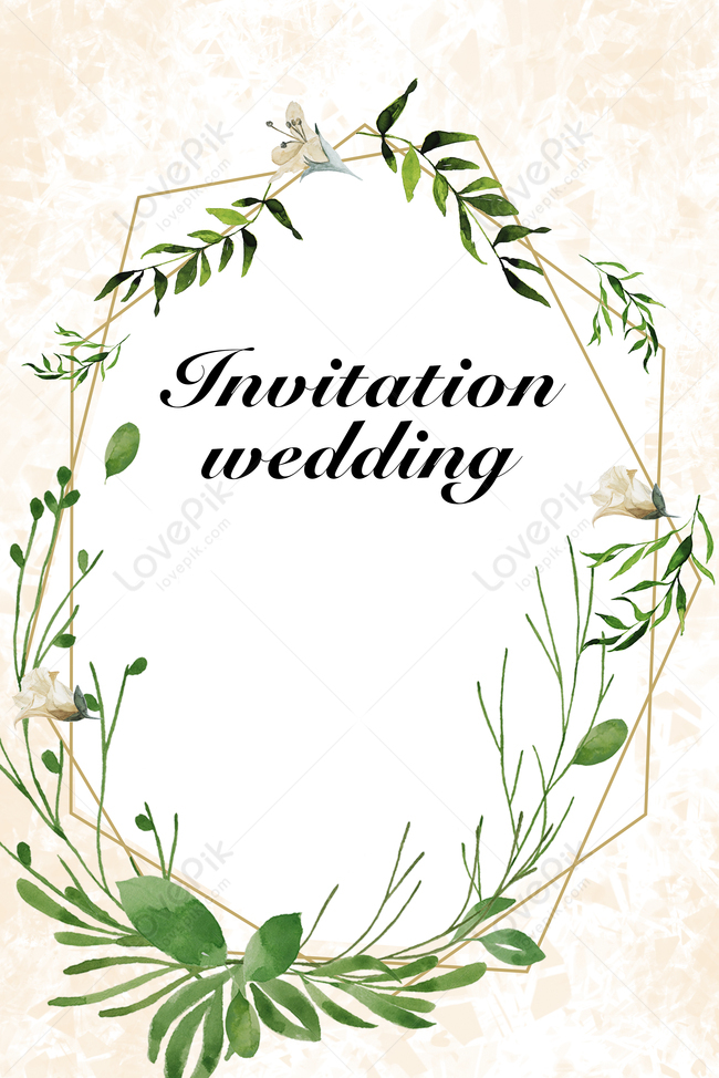 Light Luxury Style Wedding Invitation Background Download Free | Poster  Background Image on Lovepik | 605677094