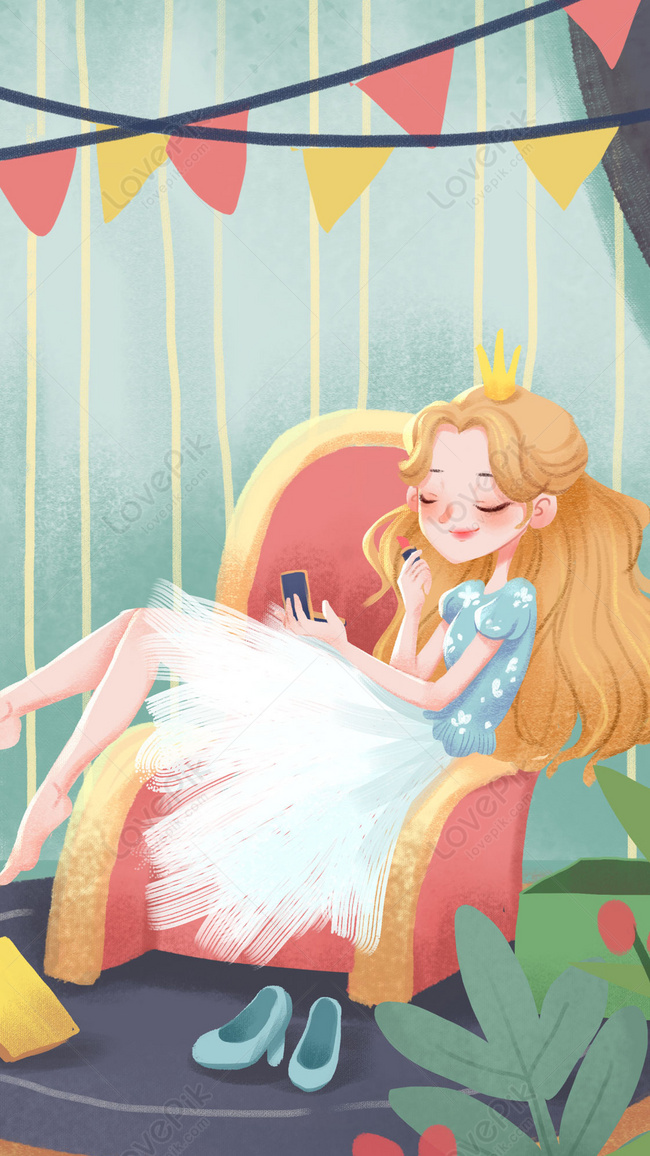 Little Princess Cellphone Wallpaper Images Free Download on Lovepik |  400202030