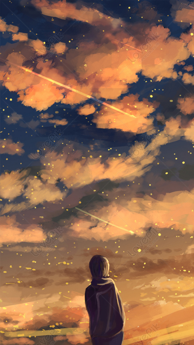 Hãy chiêm ngưỡng bầu trời đêm anime đầy sắc màu và mơ mộng. Với đường nét tinh tế và chi tiết minh họa được sáng tạo, bầu trời đêm anime không chỉ đem lại cảm giác êm đềm mà còn là điểm nhấn đáng chú ý cho bất kỳ tín đồ yêu thích anime nào.