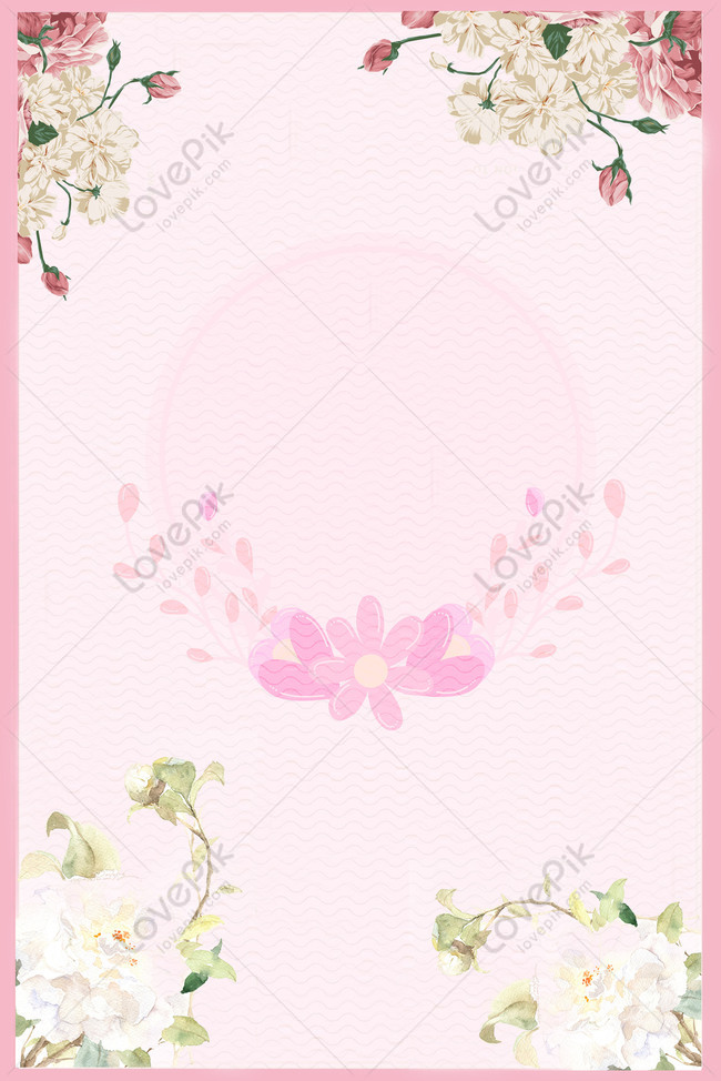 Pink Creative Elegant Wedding Invitation Background Download Free | Poster  Background Image on Lovepik | 605660943