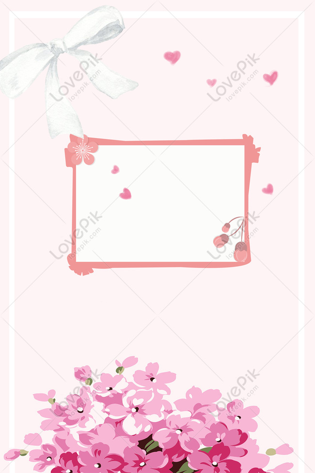 Pink Creative Wedding Invitation Background Download Free | Poster ...