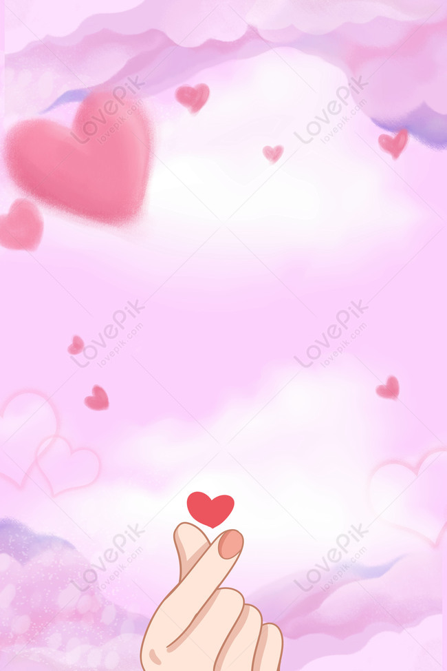 Purple Valentines Day Romantic Love Poster Background Download Free | Poster  Background Image on Lovepik | 605810157