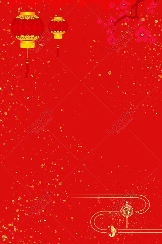 Red Chinese Style Spring Festival Theme Poster Download Free | Poster  Background Image on Lovepik | 605720651