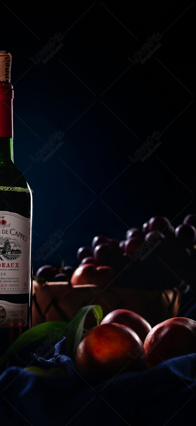 Red Wine And Fruit Handset Wallpaper Images Free Download on Lovepik |  400288260