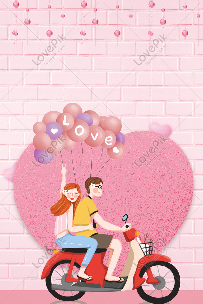 Romantic Beautiful Girls Day Poster Background Download Free | Poster  Background Image on Lovepik | 605805484