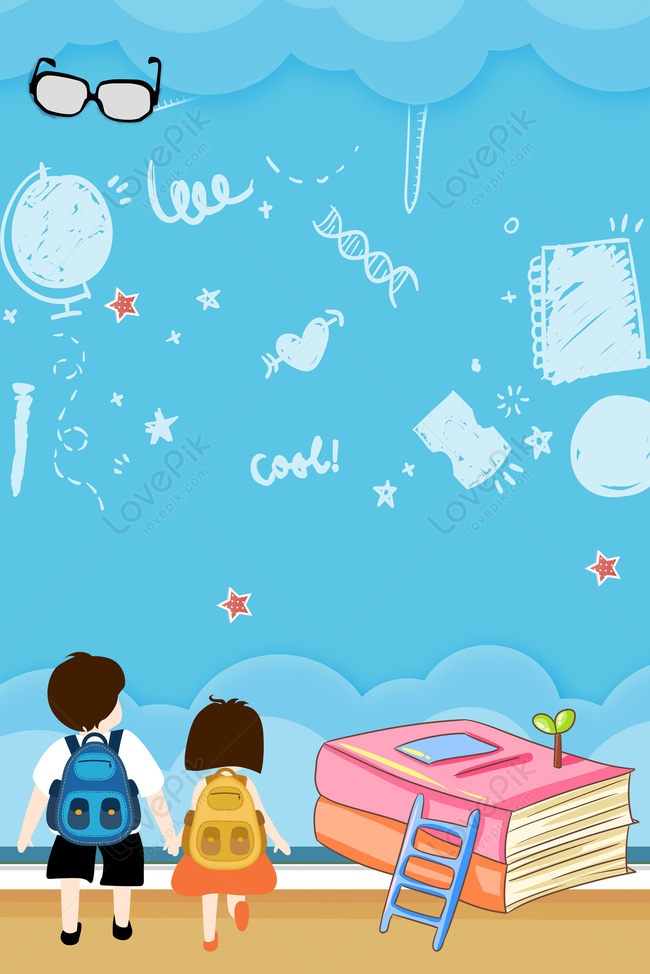 School Leave School Back To School Poster Download Free | Poster Background  Image on Lovepik | 605655466