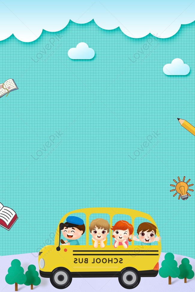 School Leave School Back To School Poster Download Free | Poster Background  Image on Lovepik | 605823915
