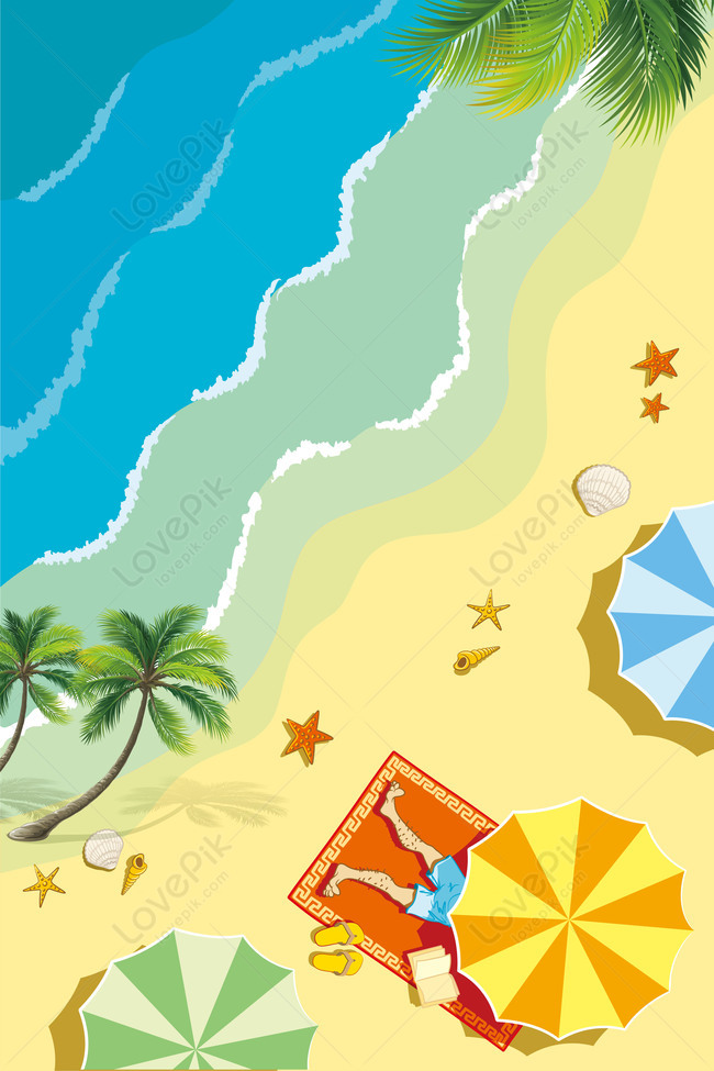 Sea Beach Vector Art, Icons, and Graphics for Free Download
