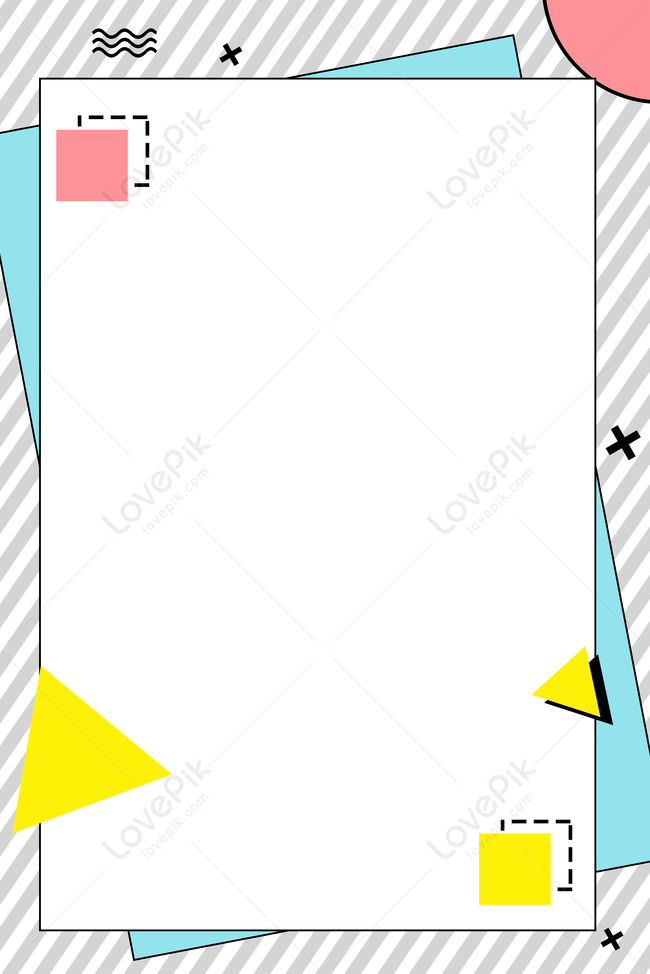 Simple Geometric Border Stripe Poster Download Free | Poster Background  Image on Lovepik | 605760037