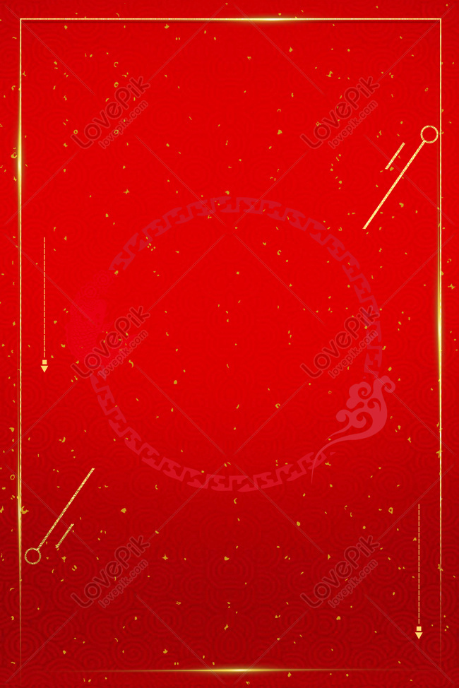 Simple Red Chinese New Year Theme Poster Download Free | Poster Background  Image on Lovepik | 605765806