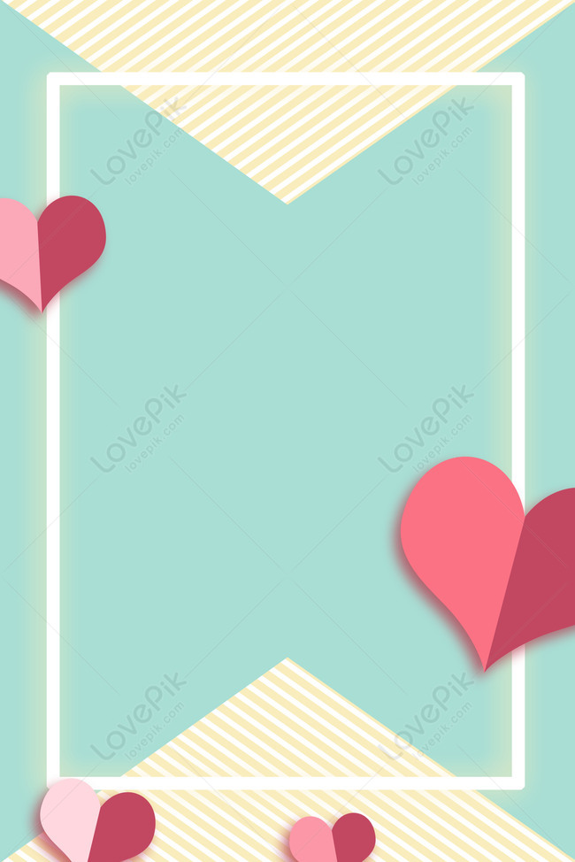 Simple Valentines Day Love Poster Background Download Free, Poster  Background Image on Lovepik