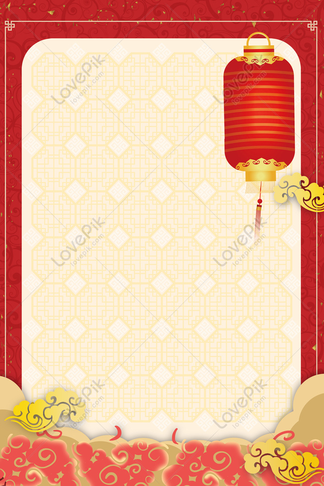 Traditional Chinese Style Minimalist Border Shading Background P 