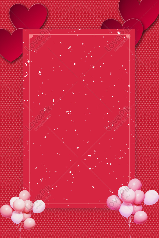 Valentine Red Love Poster Background Download Free | Poster Background  Image on Lovepik | 605816802