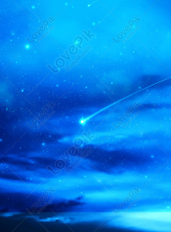 Atmosphere Fantasy Starry Sky Romantic Cosmic Background Poster ...