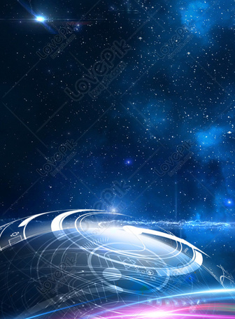 Blue Tech Poster Background Download Free | Poster Background Image on ...