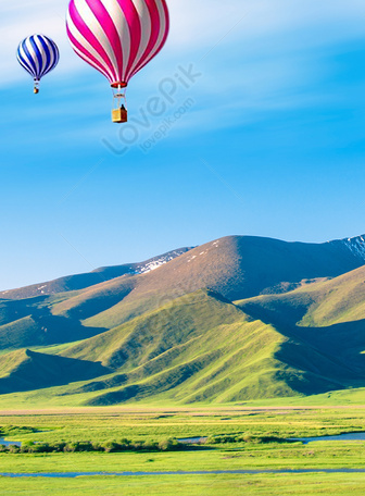 Take Flight with 3D Hot Air Balloon Airplane Wallpaper for Kids Rooms –  Paper Plane Design