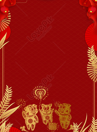 Traditional Chinese Style New Year Poster Background Download Free ...