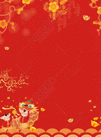 The Red Chinese Wind Background Download Free | Banner Background Image ...