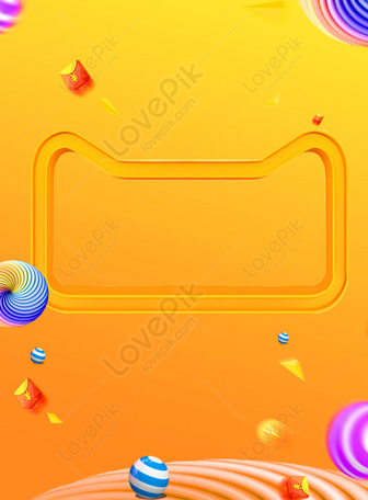Orange Yellow Gradient Paper Cut Style Fresh Background Download Free | Poster  Background Image on Lovepik | 605821724