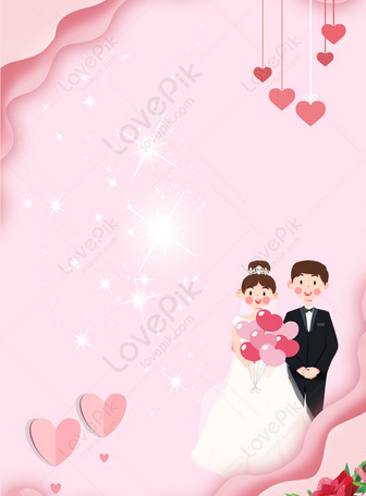 Wedding Invitation Background Illustration Download Free | Poster ...