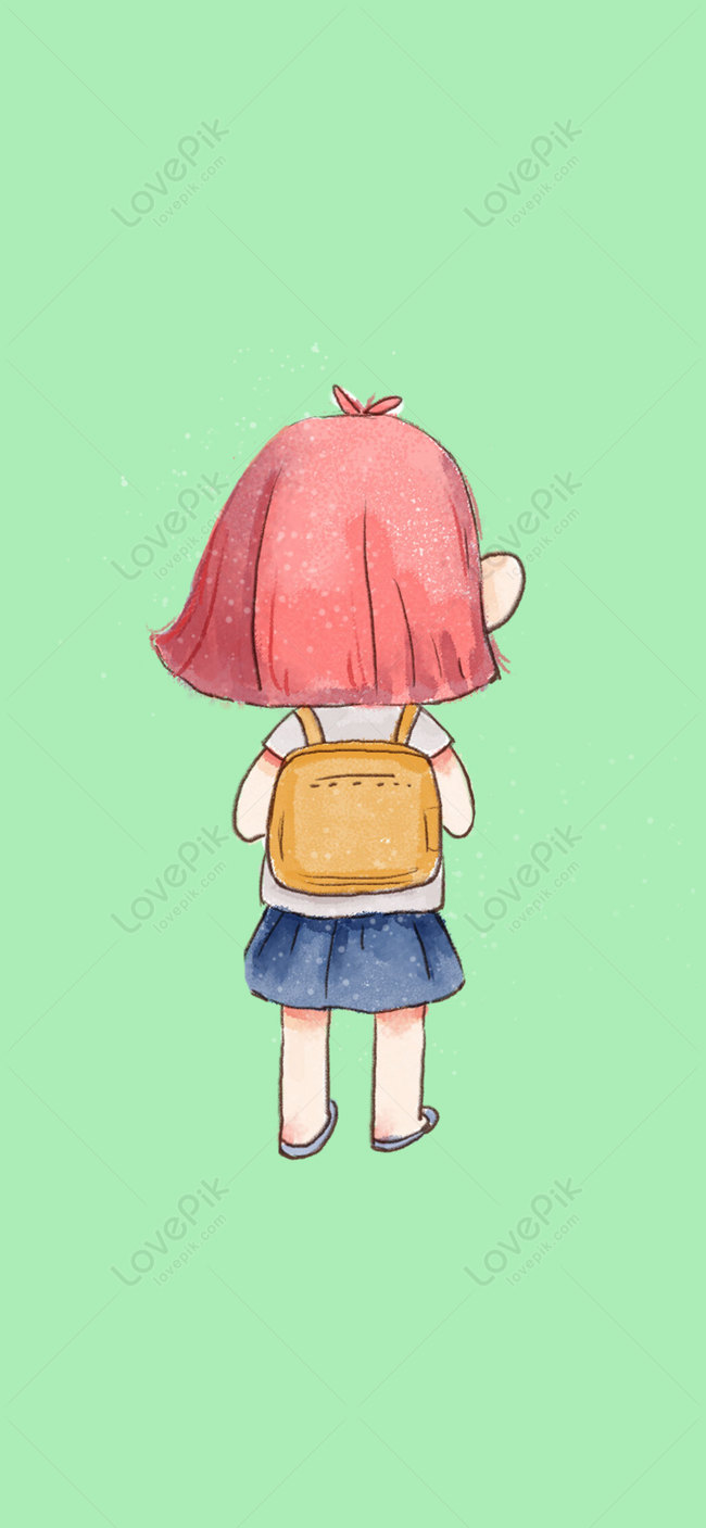 Bag Girl Wallpaper Images Free Download on Lovepik | 400421663