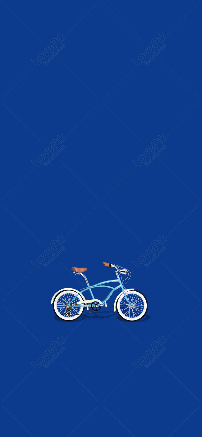 Cartoon Bicycle Mobile Wallpaper Images Free Download on Lovepik | 400451882
