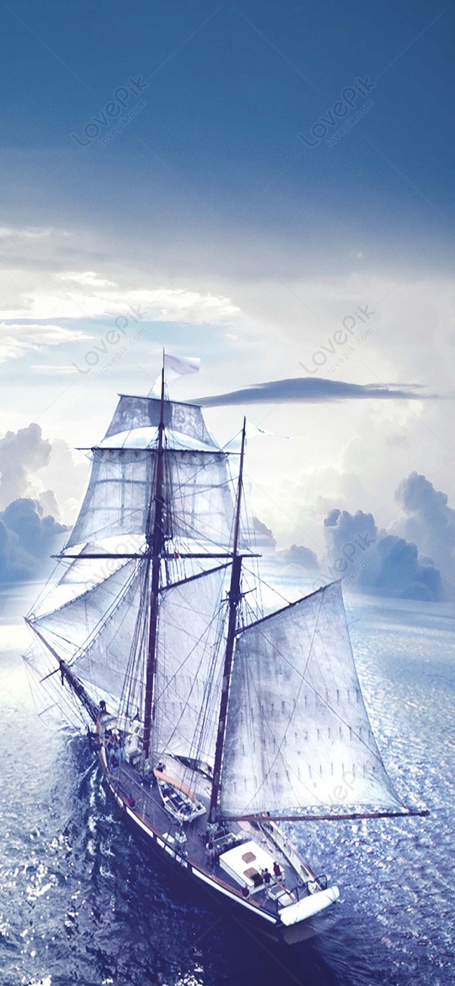 Du Thuyền Buồm Tuyệt Đẹp Trên Biển Với Cánh Buồm Mở Hình ảnh Sẵn có - Tải  xuống Hình ảnh Ngay bây giờ - iStock