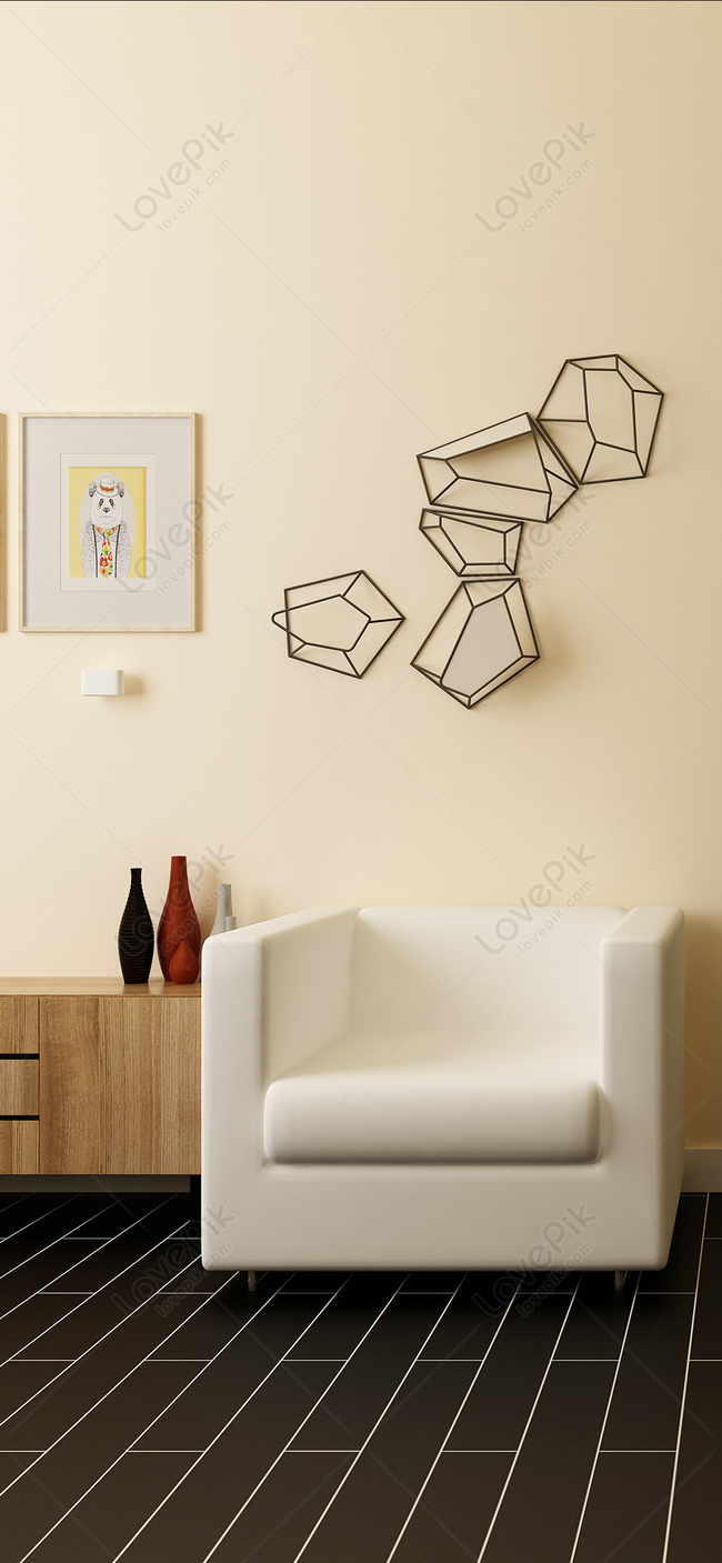 Modern Living Room Mobile Phone Wallpaper Images Free Download on Lovepik |  400385803