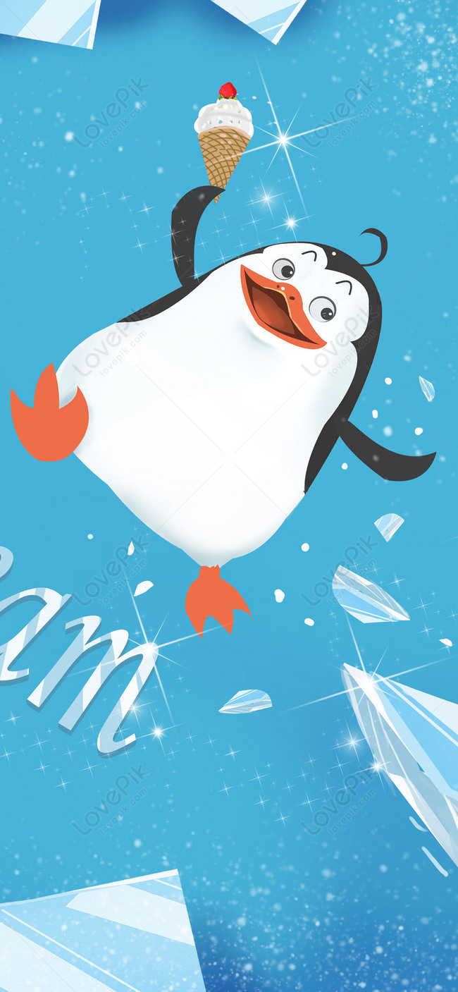 Penguin Cute Mobile Phone Wallpaper Images Free Download on Lovepik |  400482817