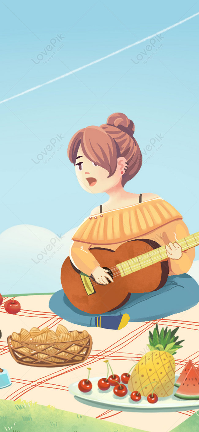 Playing Guitar Mobile Wallpaper Images Free Download on Lovepik | 400433651