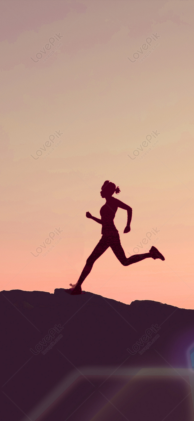 Running Fitness Mobile Wallpaper Images Free Download on Lovepik | 400433165