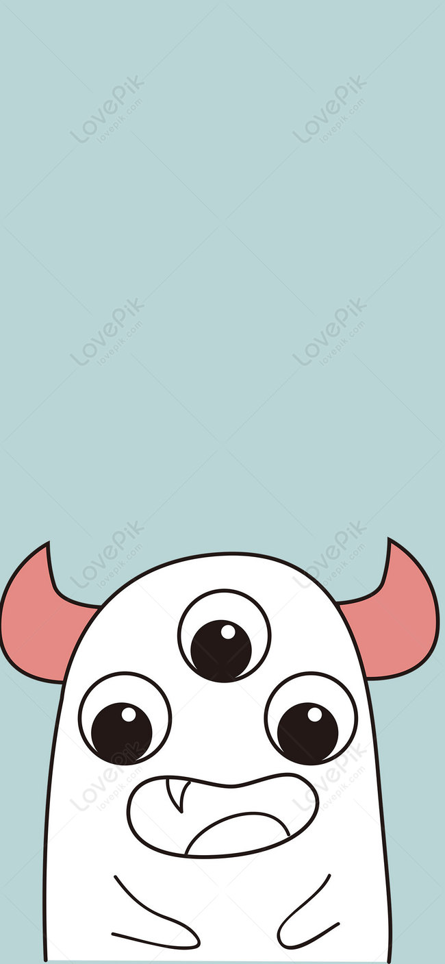 Small Monster Mobile Phone Wallpaper Images Free Download on Lovepik |  400425180