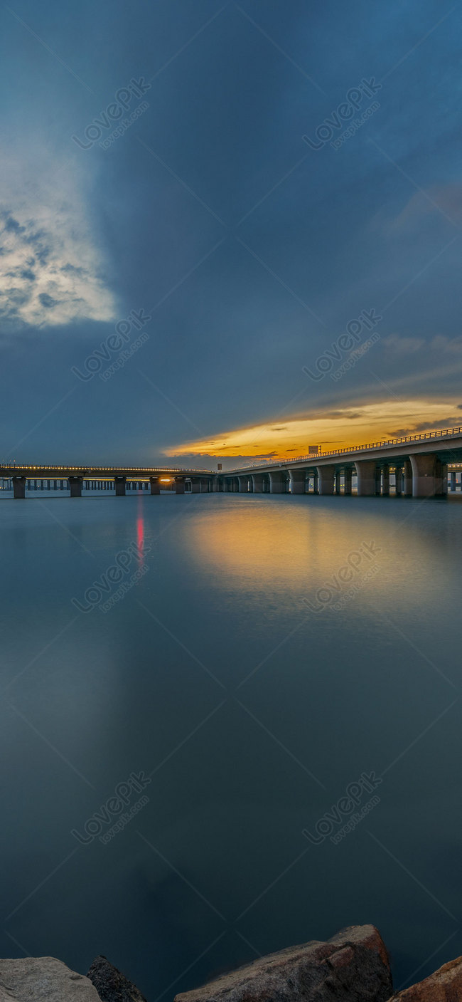 Мобильный телефон Sunset Bridge изображение_Фото номер 400482243_JPG Формат  изображения_ru.lovepik.com