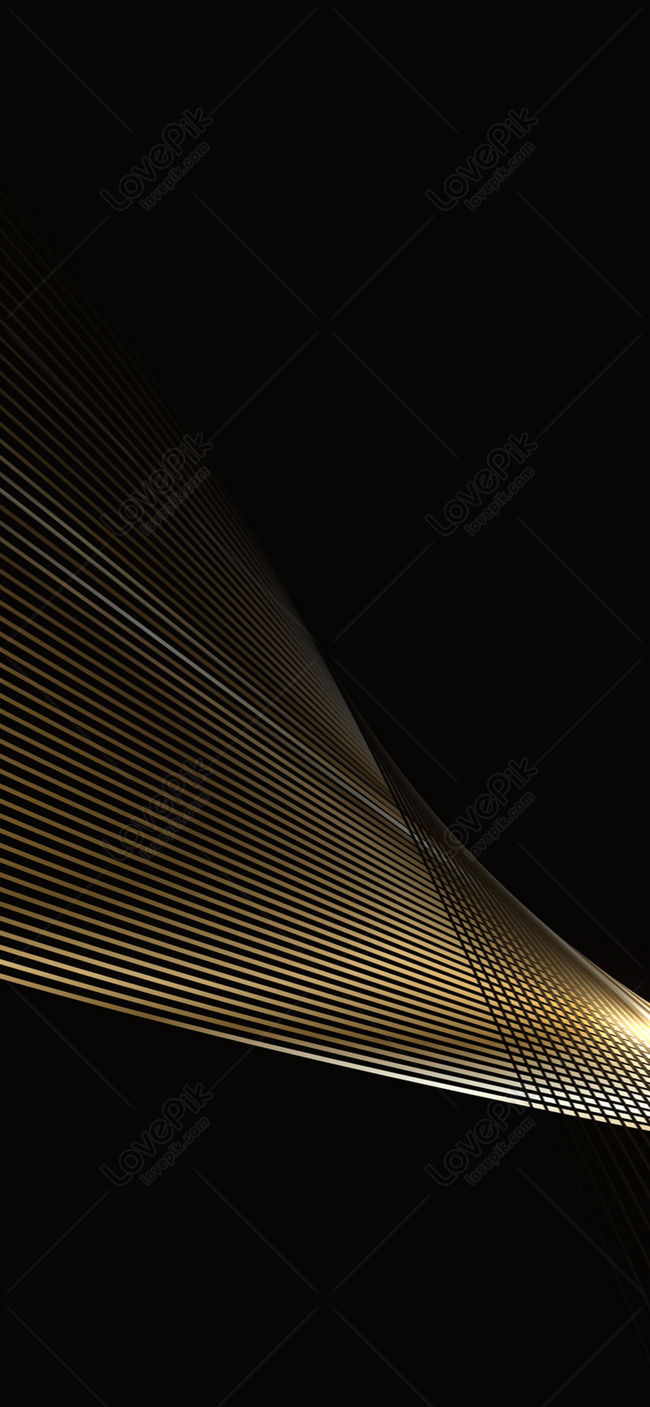 Black Gold Business Line Mobile Wallpaper Images Free Download on Lovepik |  400567552
