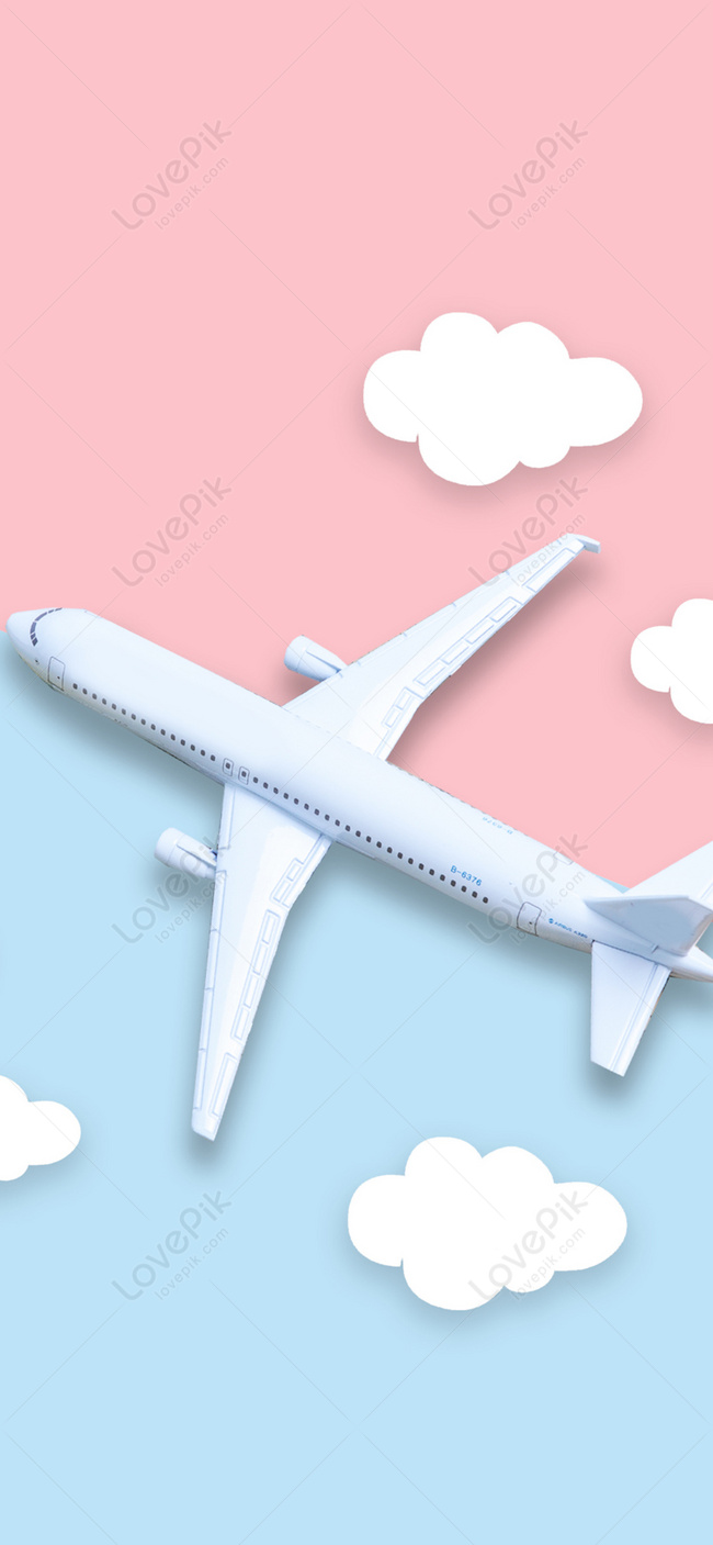 Coloured Aircraft Mobile Phone Wallpaper Images Free Download on Lovepik |  400630096