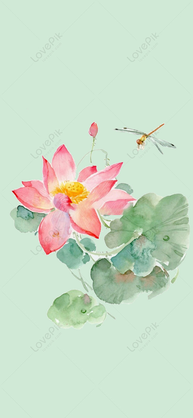 Lotus Flower Cell Phone Wallpaper Images Free Download on Lovepik |  400506515