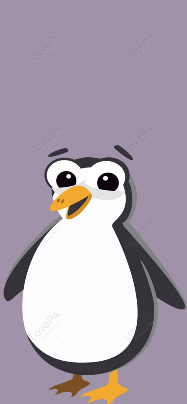 Fondo De Pantalla De Pingüino Móvil Imagen de Fondo Gratis Descargar en  Lovepik