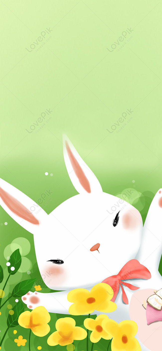 Rabbit Mobile Phone Wallpaper Images Free Download on Lovepik | 400524267