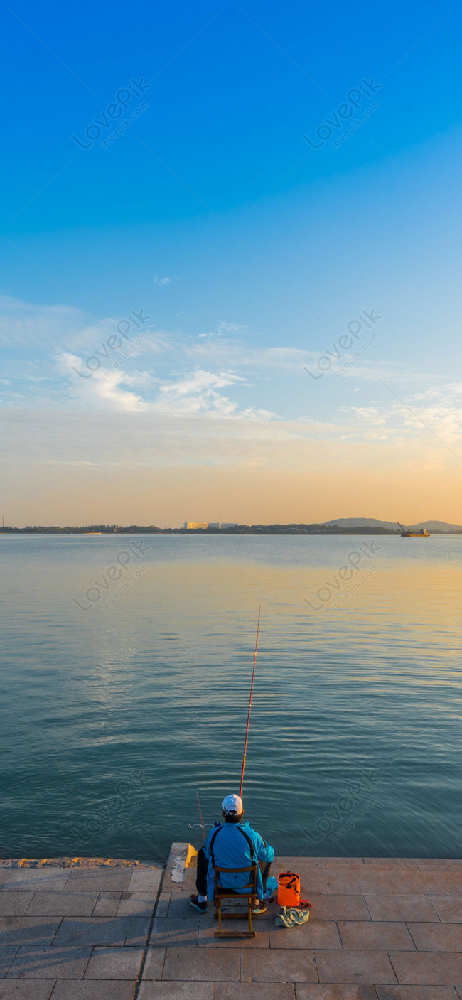 Hình Nền Hình Nền Điện Thoại Di Động Câu Cá Bên Bờ Biển, Hd Và Nền Cờ Đẹp  Qingdao, Seaside, Mặt Trời Lặn Để Tải Xuống Miễn Phí - Lovepik