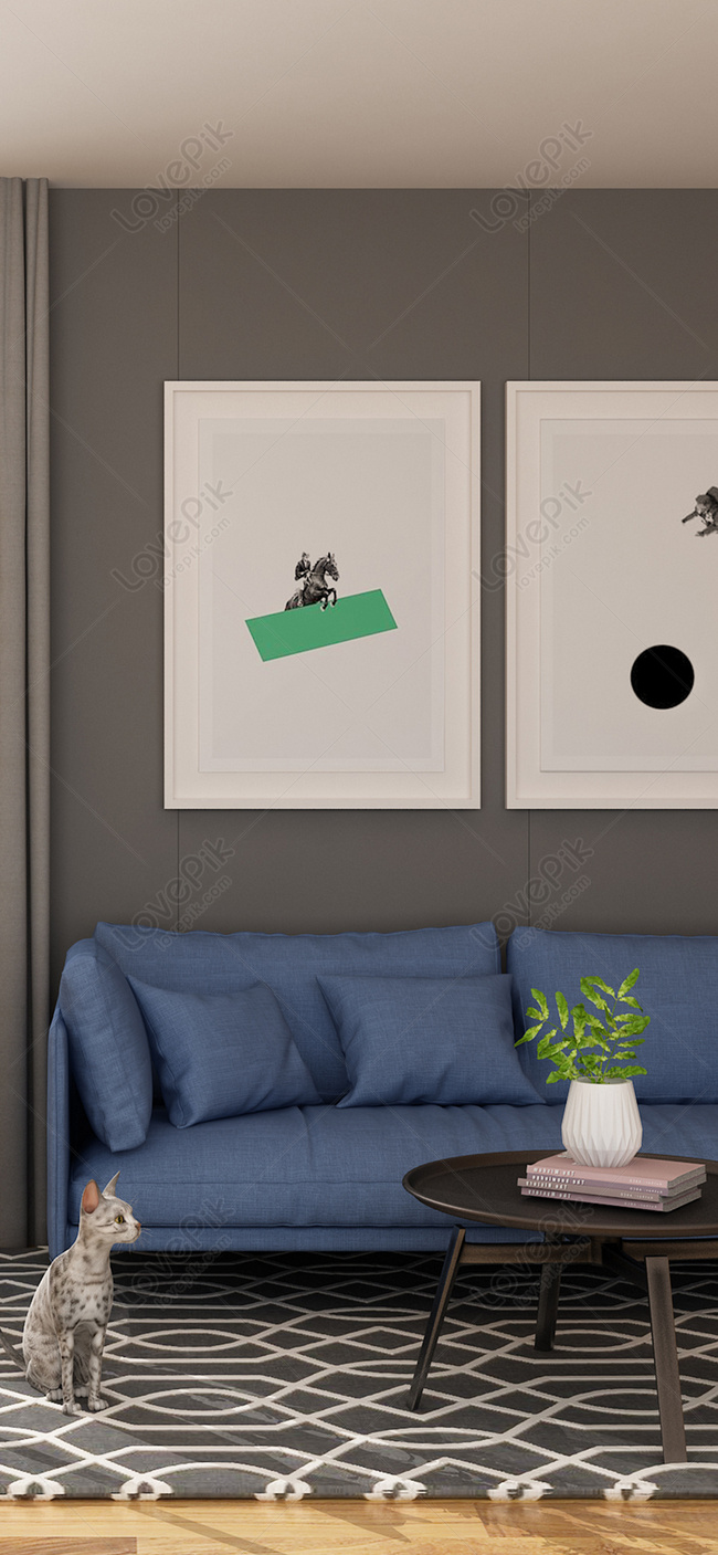 Simple Interior Design Mobile Wallpaper Images Free Download on Lovepik |  400509025