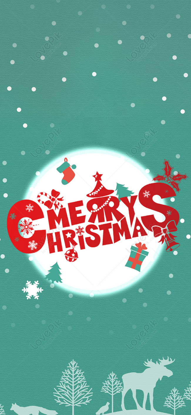 Christmas Phone Wallpaper Backgrounds - Free To Download