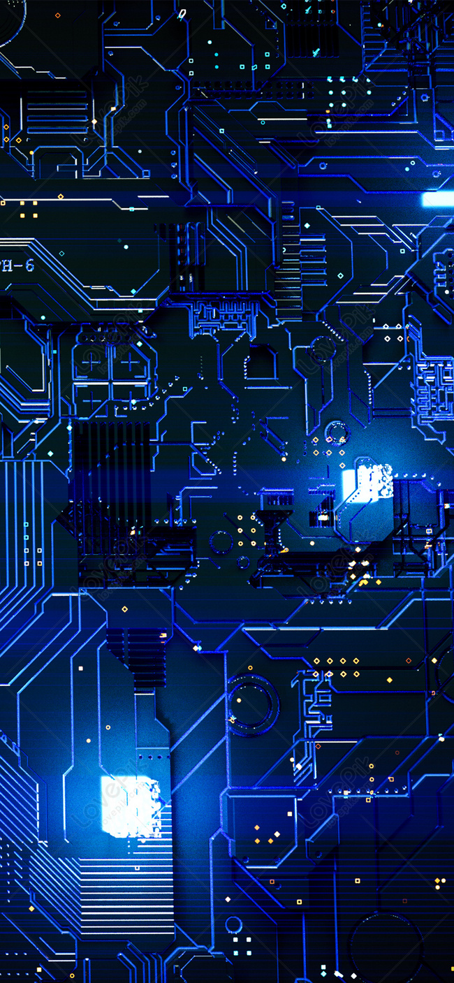 Technology Circuit Chip Mobile Phone Wallpaper Images Free Download on  Lovepik | 400706151